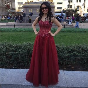 Jovani prom ballgown dress